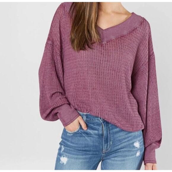 Free People Southside‎ Thermal Top Small - Picture 1 of 4